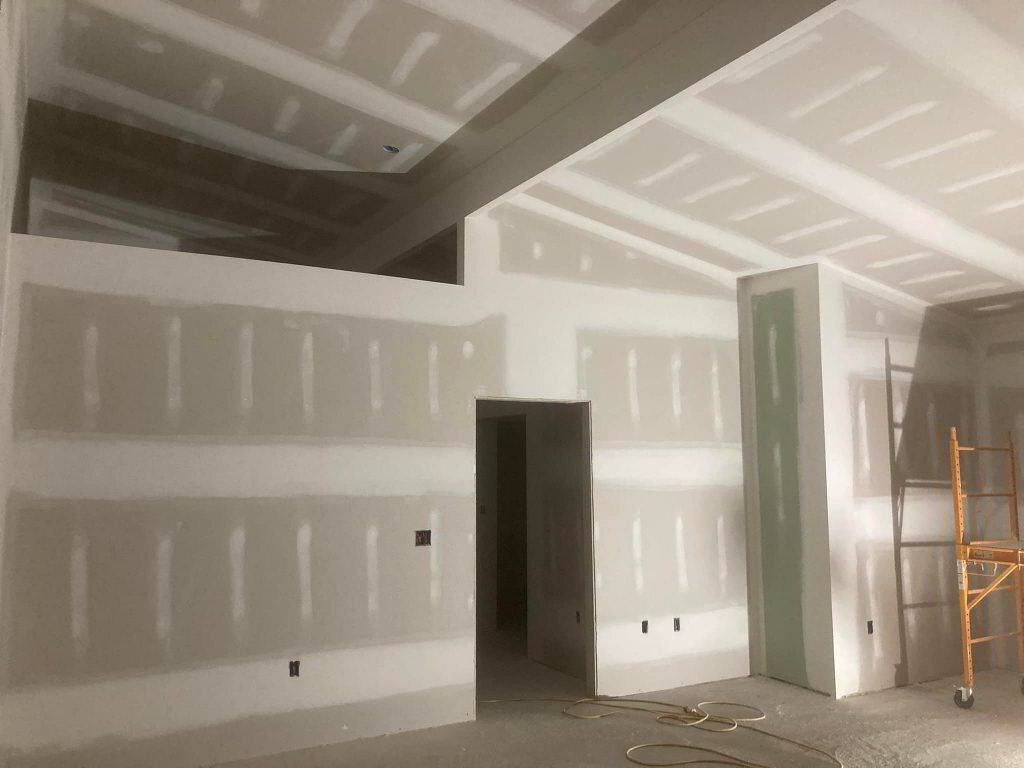 Full drywall replacement service — water damaged drywall Michigan